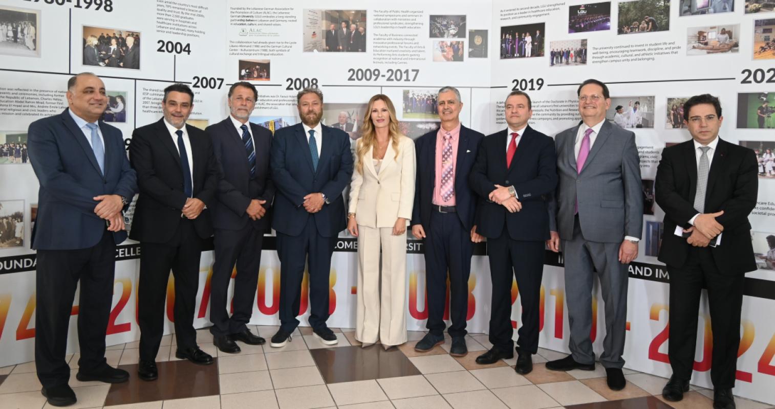 Lebanese German University Celebrates Its Golden Jubilee: Fifty Years of Excellence in Healthcare Education