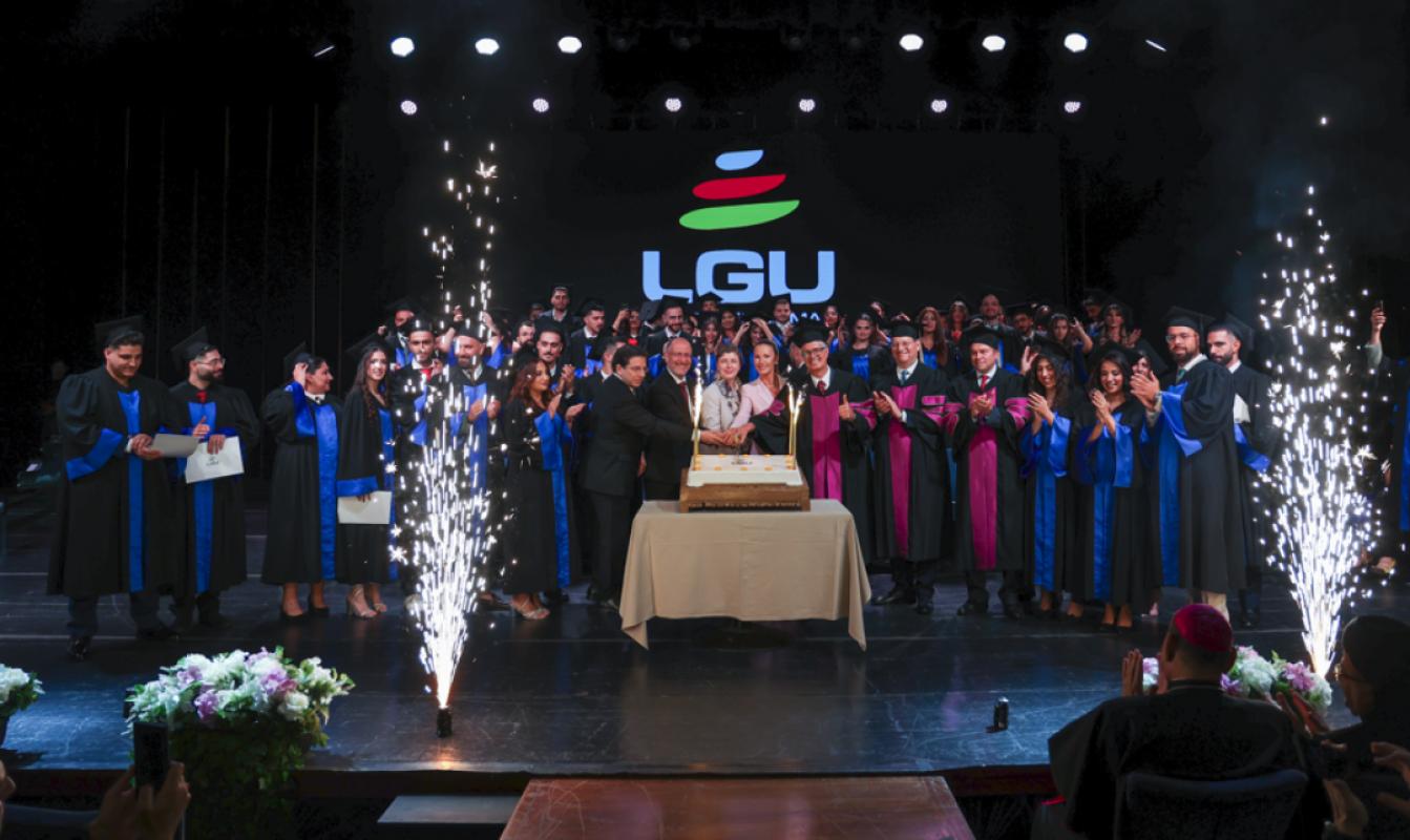 Celebrating LGU Fifteenth Commencement Exercises